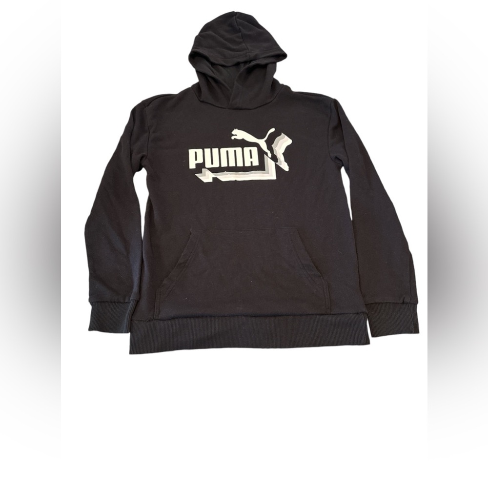Girl used Puma jacket in Black color